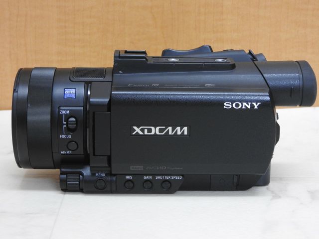 1円〜 中古 SONY XDCAM PXW-X70 2016年製 本体/バッテリー ソニー メモリーカムコーダー ビデオカメラ_画像3