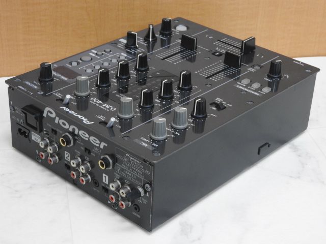 1円〜 通電確認のみ パイオニア DJM-400 DJミキサー 2006年製 本体/電源コード ジャンクとして 現状渡し_画像3