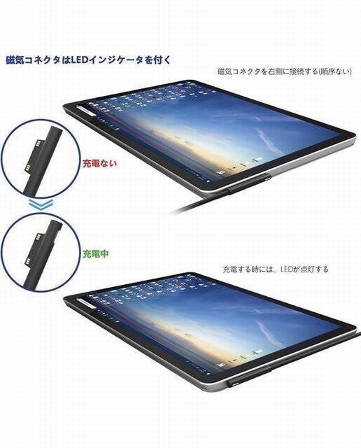 36W マイクロソフト Surface Pro 3 / Pro 4充電器 電源ACアダプター_画像6