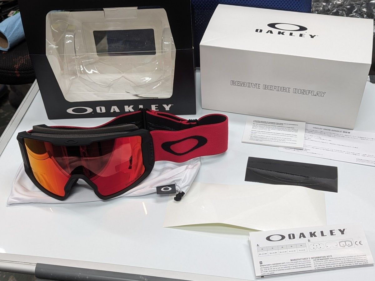 OAKLEY オークリー ラインマイナーL 平野歩夢選手使用同タイプ新品未使用品PayPay祭クーポンでお得に!カスタムセレクト品