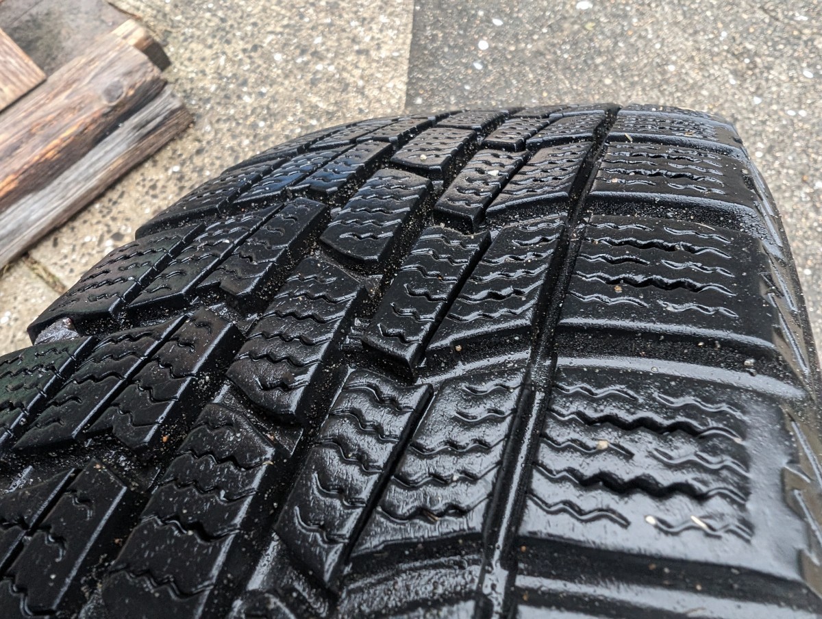 165/55R14 スタッドレスタイヤ　アルミホイール　4本セット　軽自動車　4穴　PCD100 インセット45 5J_画像7