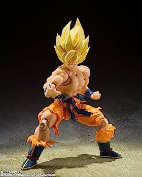 【1円】【未開封】S.H.フィギュアーツ ドラゴンボール スーパーサイヤ人孫悟空 -伝説のスーパーサイヤ人- 約145mm 塗装済み可動フィギュア_画像3