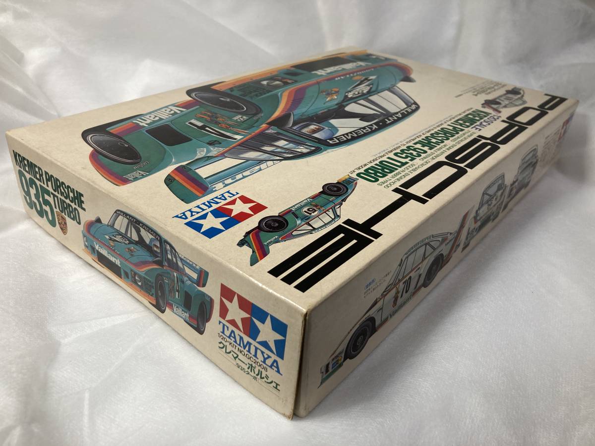 ★当時物・未組立 / 未開封品！タミヤ 1/20・No 8 クレーマーポルシェ 935・KREMER PORSCHE 935 TURBO・モーターライズ_画像3