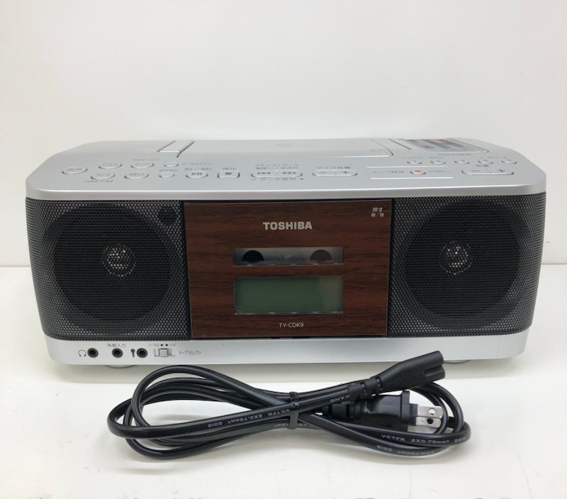 TOSHIBA 東芝 CDラジオカセットレコーダー CDラジカセ TY-CDK9 2019年製 231221SK080351_画像1