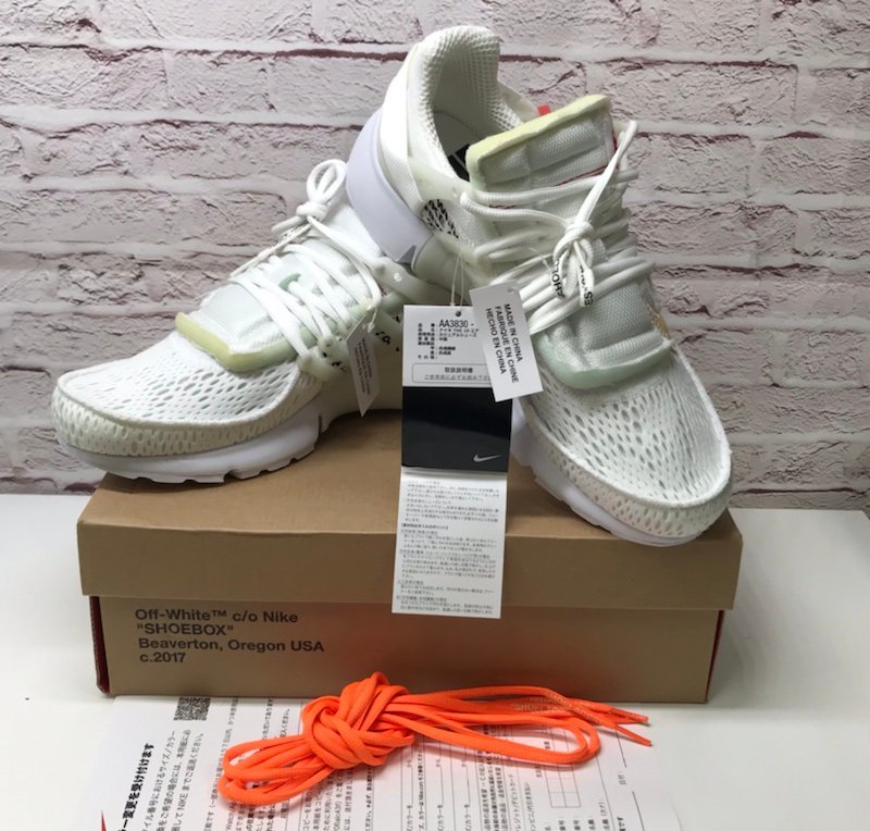 【未使用品】ナイキ NIKE THE 10 AIR PRESTO エア プレスト AA3830-100 オフホワイト29cm 231211SK240620_画像1