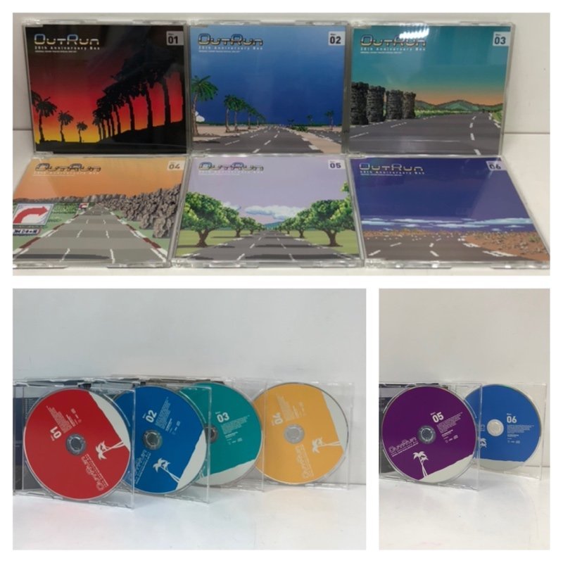 OUTRUN 20th Anniversary Box CD ゲームサントラ　11枚セットボックス　231128RM500238_画像4