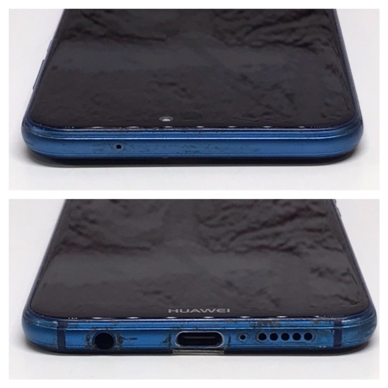 【ジャンク品】 HUAWEI P20 lite ANE-LX2J 32GB クラインブルー SIMフリー Googleアカウントロックあり Android スマホ 231206SK750130_画像7