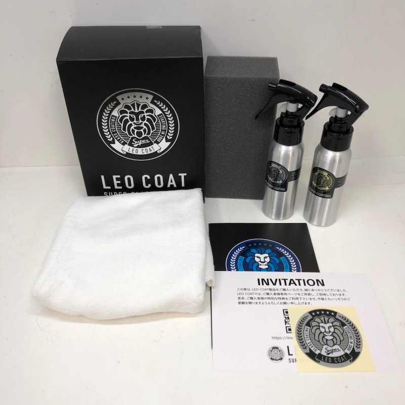 LEO COAT SUPER GLASS COATING レオコート ガラスコーティング 車 バイク 231207AG220105_画像1