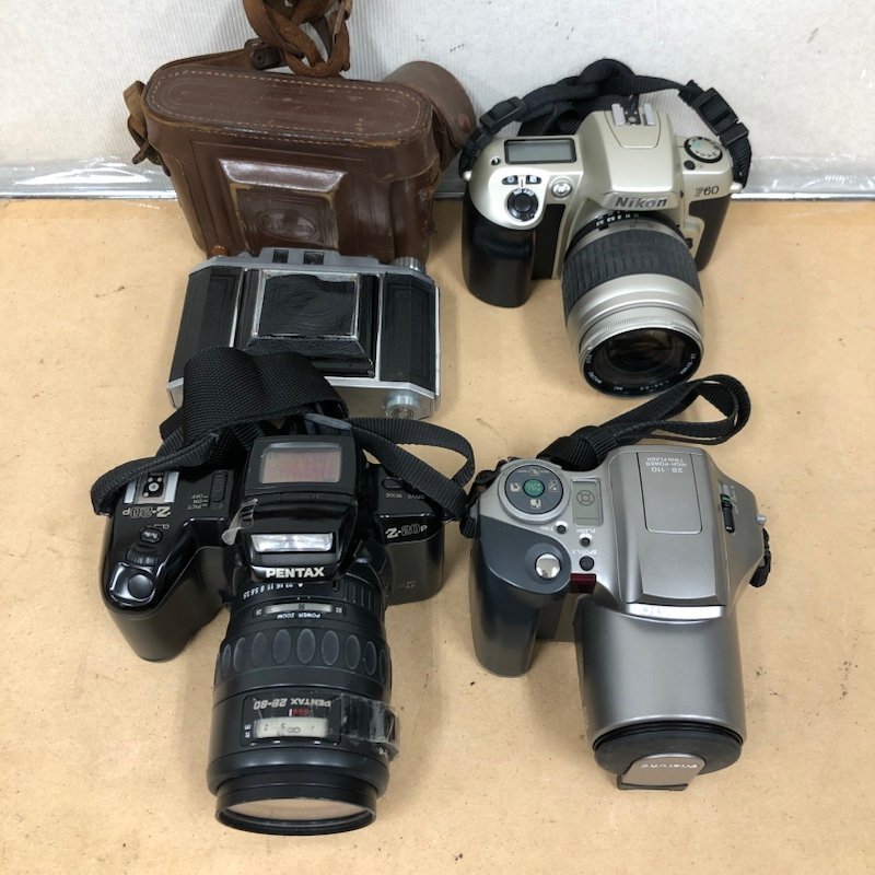 【ジャンク品】フィルムカメラ まとめ売り 約13kg canon Nikon MINOLTA OLYMPUS 他 多数 231114SK500055_画像4