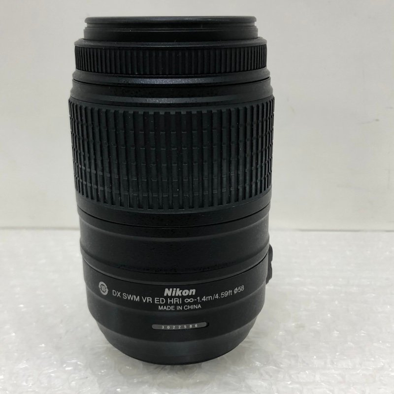 Nikon ニコン DX AF-S NIKKOR 55-300mm F4.5-5.6G ED VR DX SWM VR ED HRI ∞-1.4ｍ/4.59ft Φ58 レンズ 231213SK300169_画像4