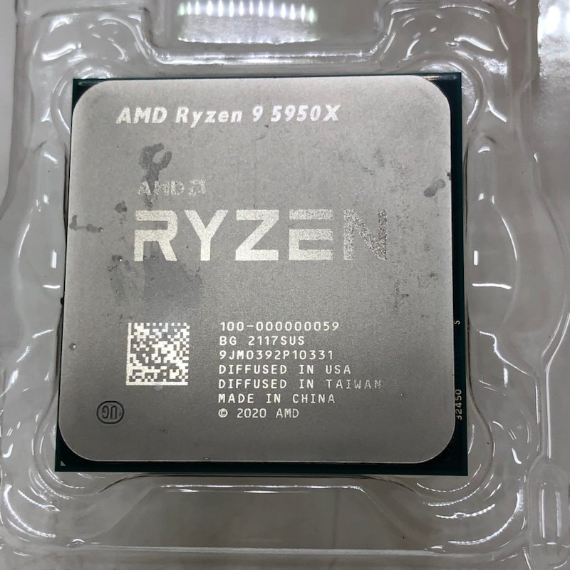 【ジャンク】AMD Ryzen9 5950X 4.9GHz 231214SK300460_画像4