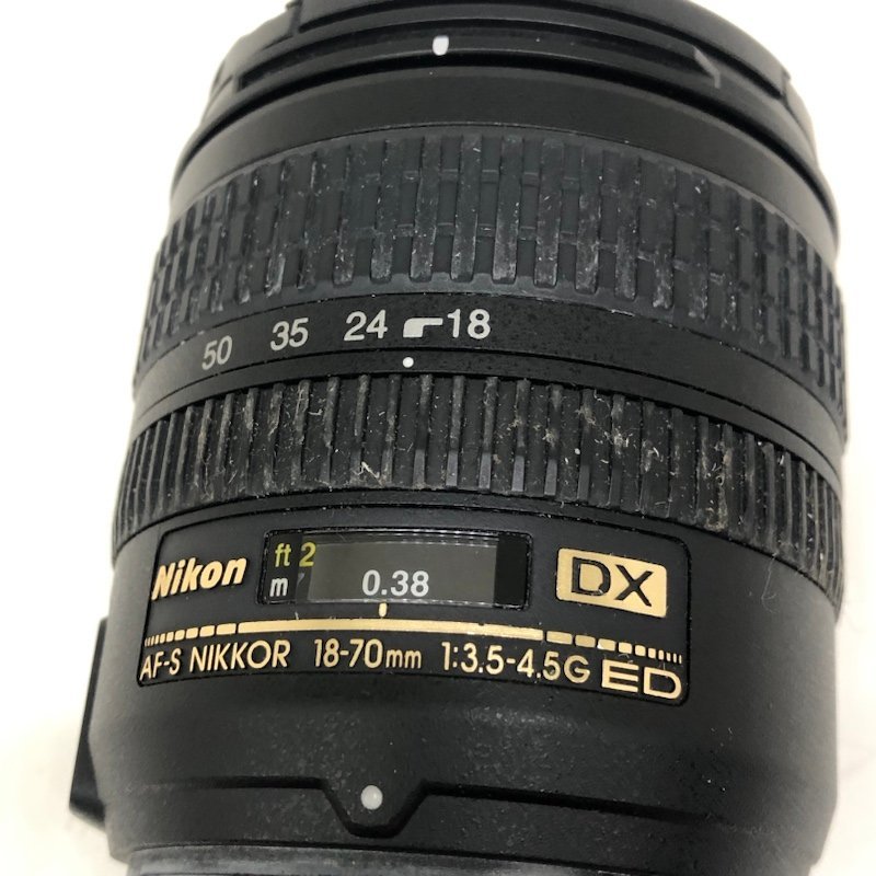 【動作未確認】 Nikon AF-S NIKKOR 18-70mm 1:3.5-4.5 G ED カメラレンズ 231215SK300720_画像6