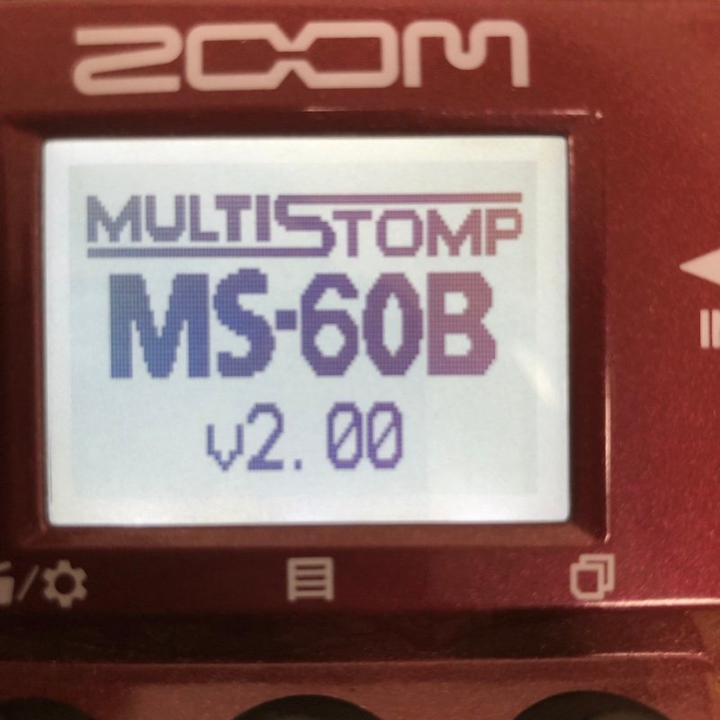 ZOOM MS-60B MultiStomp マルチエフェクター ベース用 音響機材 ズーム 231219SK500157_画像2