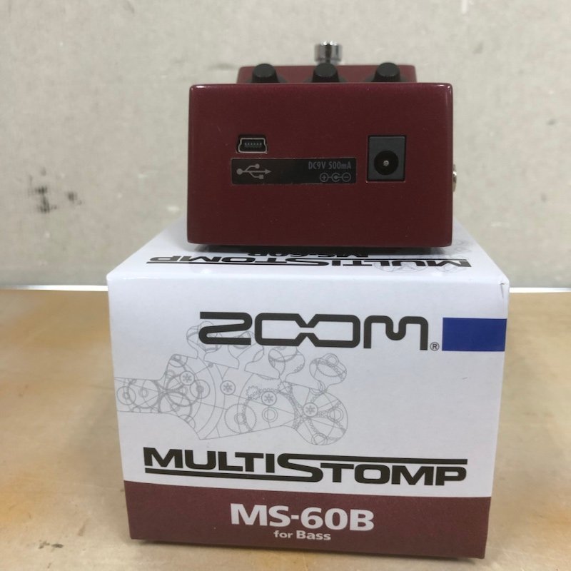 ZOOM MS-60B MultiStomp マルチエフェクター ベース用 音響機材 ズーム 231219SK500157_画像7