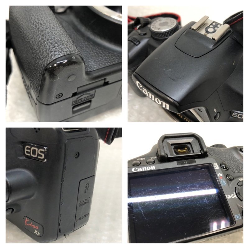 Canon キヤノン EOS Kiss X3 デジタル一眼レフカメラ レンズ２点 バッグ付き 231220SK170310_画像9