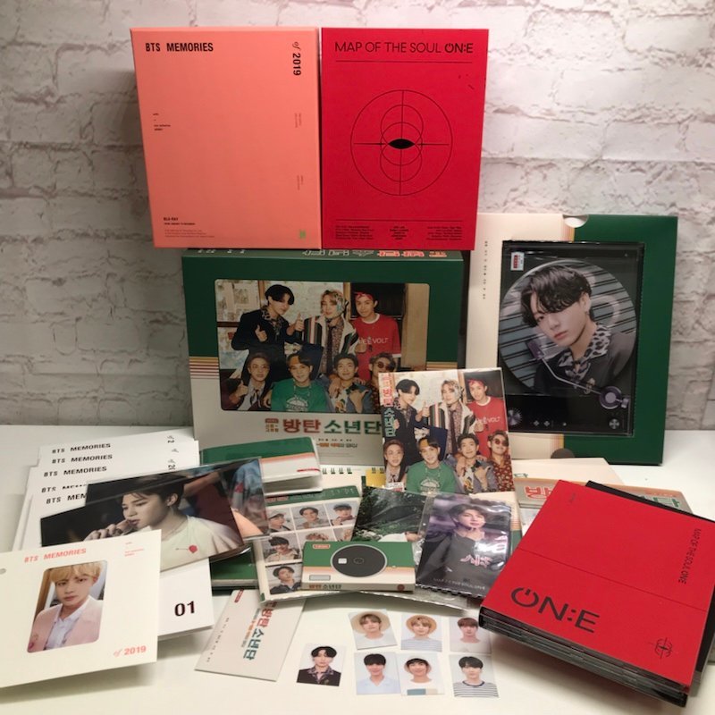 BTS 防弾少年団 DVD MEMORIES 2019 MAP OF THE SOUL ON:E 他 DVD Blu-ray 3点セット 231204SK080479_画像1