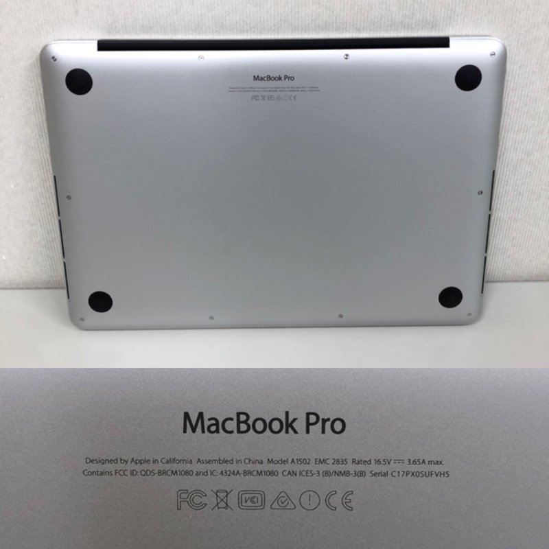 Apple MacBook Pro Retina 13inch Early 2015 MF840J/A Monterey/Core i5 2.7GHz/8GB/256GB/A1502 231222SK120288_画像6