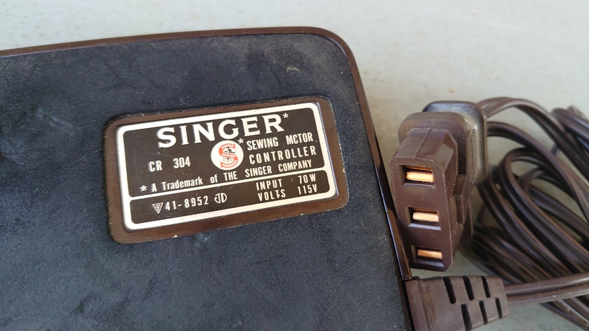 シンガーCR304 SINGERミシン用 足踏みペダル の画像5