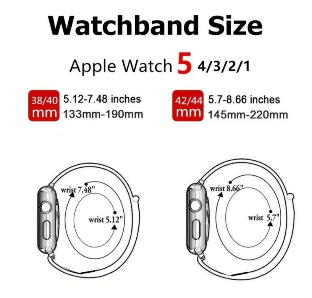 Apple Watch ループバンド ケース 38/40mm サミットホワイト