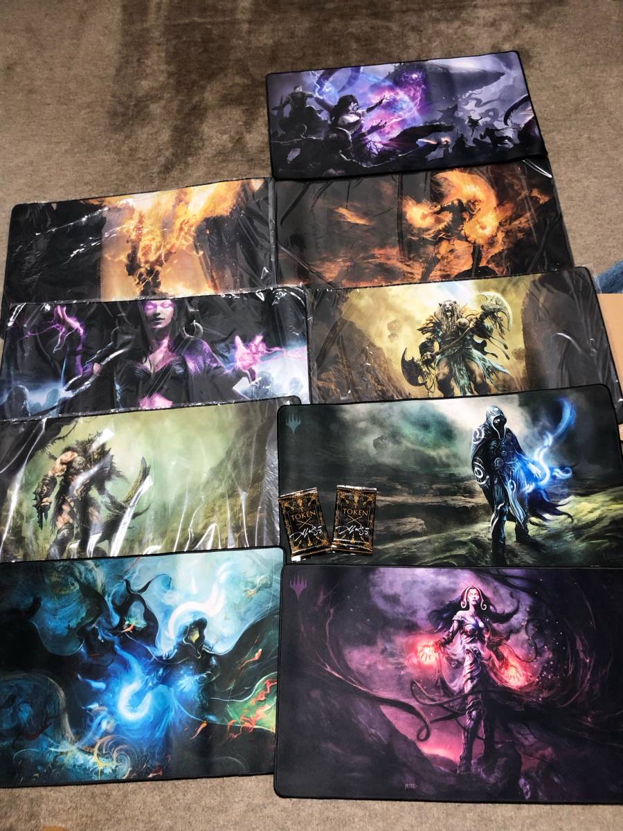 MTG プレイマット トークン Planeswalkers Playmats by Aleksi Briclot by TCA Labs マジック ザ ギャザリング