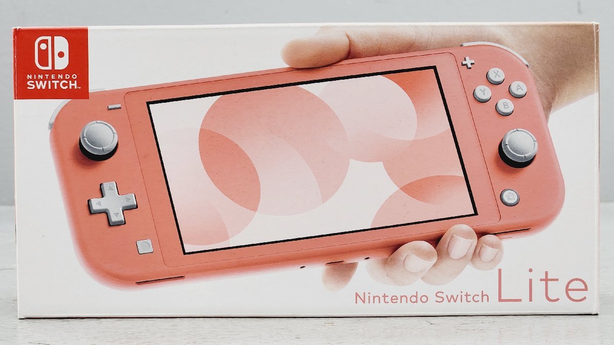 △【1】初期化済み Nintendo Switch Lite/スイッチライト コーラル