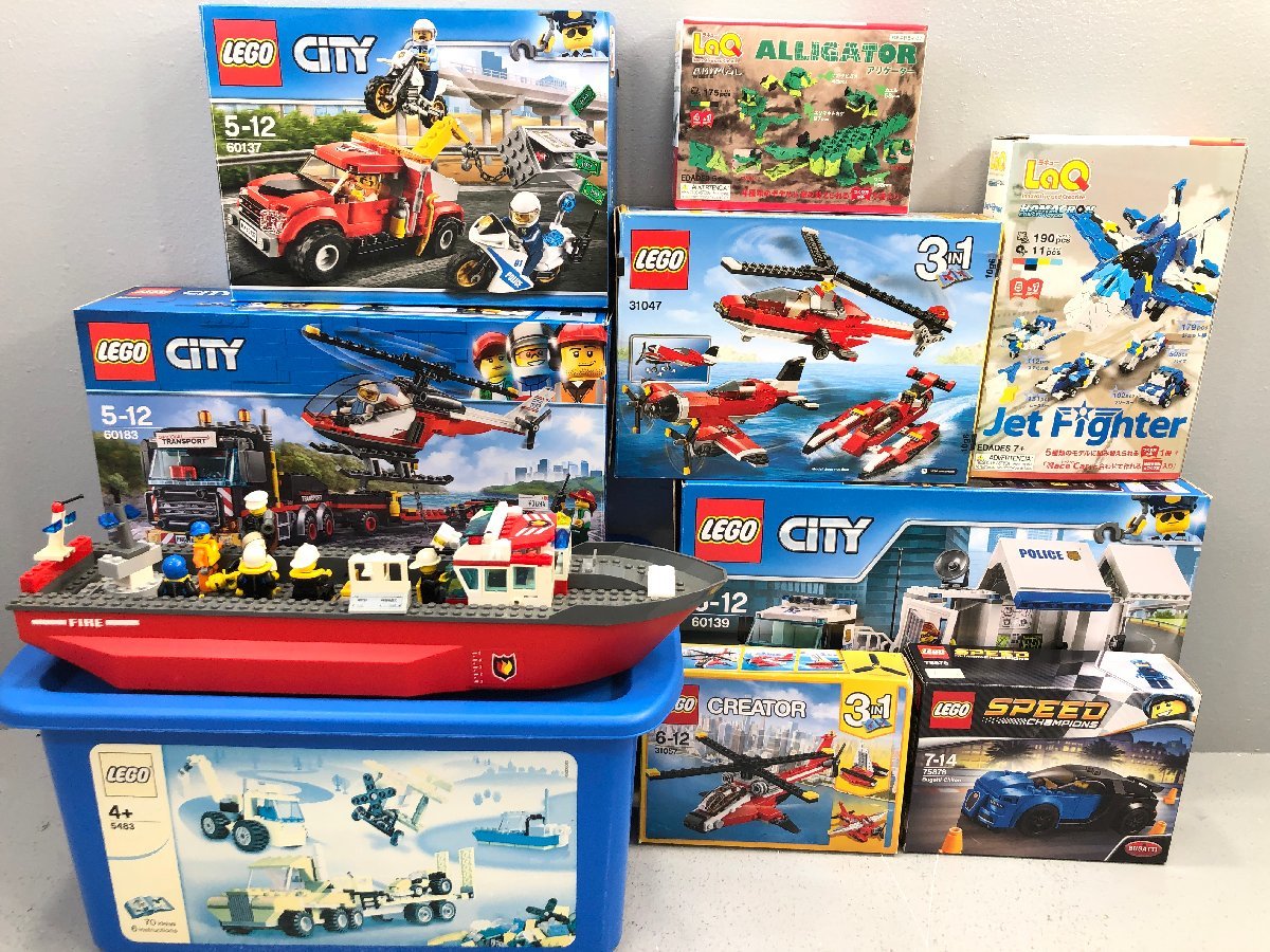 ◇ジャンク品 LEGO レゴブロック LEGOシティ LaQ ラキュー おまとめ 同梱不可　１円スタート_画像1