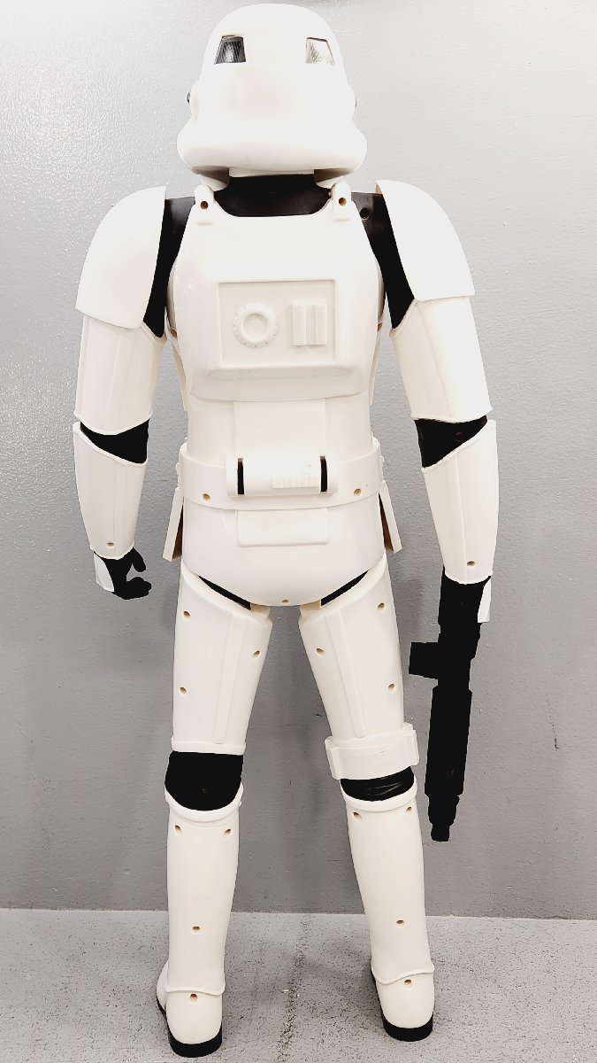 △現状品 jakks pacific スター・ウォーズ ストームトルーパー 31インチ フィギュア 同梱不可 1円スタート_画像2