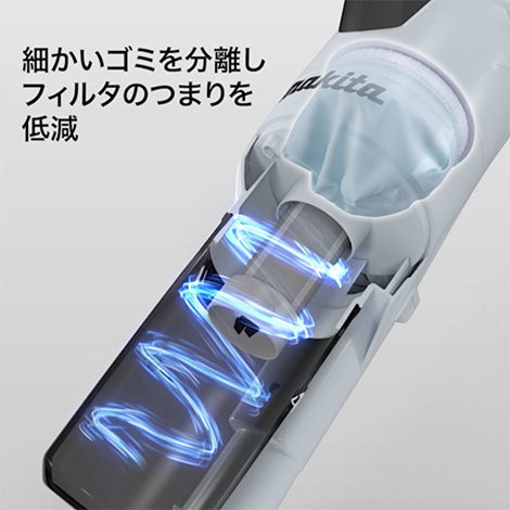  Makita 18V rechargeable cleaner ( Cyclone solid type )CL286FDZW body only * rechargeable battery * charger optional ( body only . is use is not possible )
