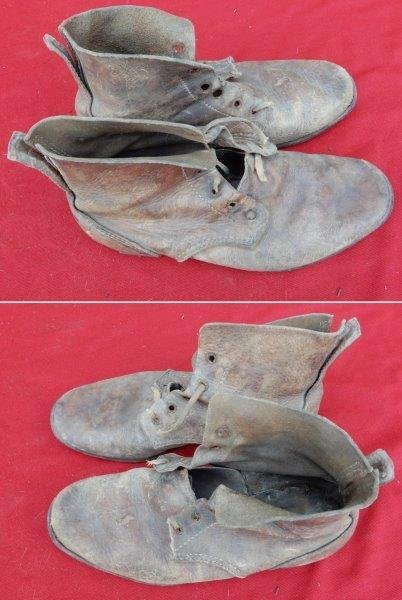 日本陸軍 当時物 短靴 その他一緒に入っていた物 運賃着払 1222V6G_画像7