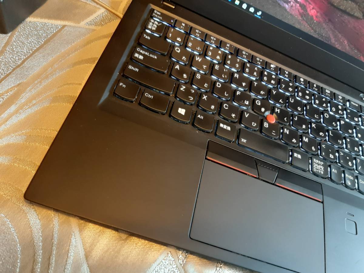 kaz**様専用 Lenovo X1 Carbon 8世代 i5 8350U 1920x1080 256G/SSD 8G バックライトキーボードThinkpad RTR06_画像5