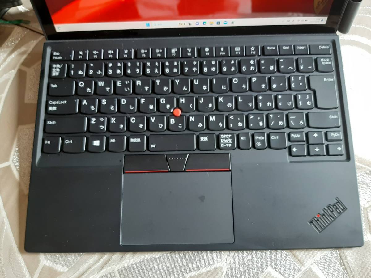 Lenovo Thinkpad X1 Tablet 8世代 i5 8250U 256G/SSD 8G 1920x1080 タッチ液晶 バックライトキーボード WiFi Bluetooth Camera ACD02_画像3