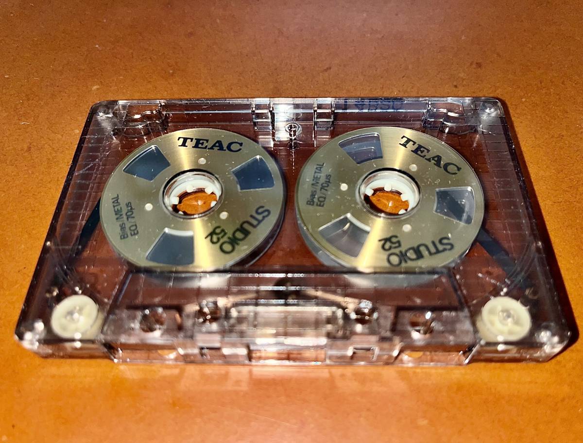 TEAC STUDIO 52 オープンリール風カセット メタルテープ 52分 Gold
