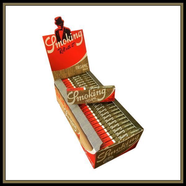 【送料無料】 Smoking ORGANIC スモーキング オーガニック ペーパー 30個セット ※手巻き タバコ 煙草 ヘンプ ローリングペーパー B693_画像2