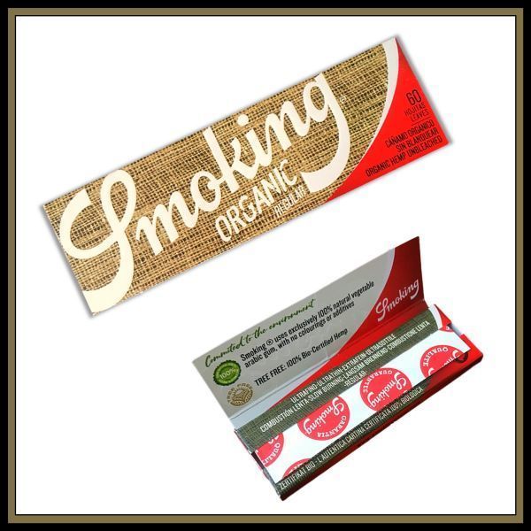 【送料無料】 Smoking ORGANIC スモーキング オーガニック ペーパー 20個セット ※手巻き タバコ 煙草 ヘンプ ローリングペーパー B692_画像3
