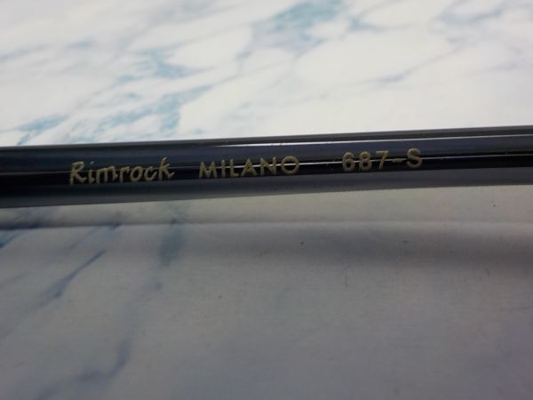 RIMROCK メガネフレーム 687-S 50口18-148 20 日本製_画像6