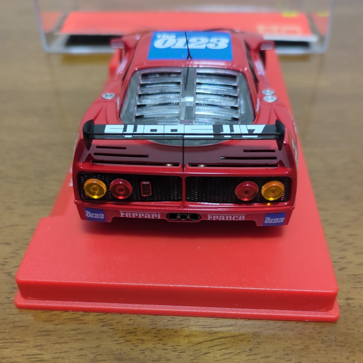 1/32 FLY「'90フェラーリF40 IMSA 2h Topeka アート引越センター」訳あり フライ スロットカー_画像3