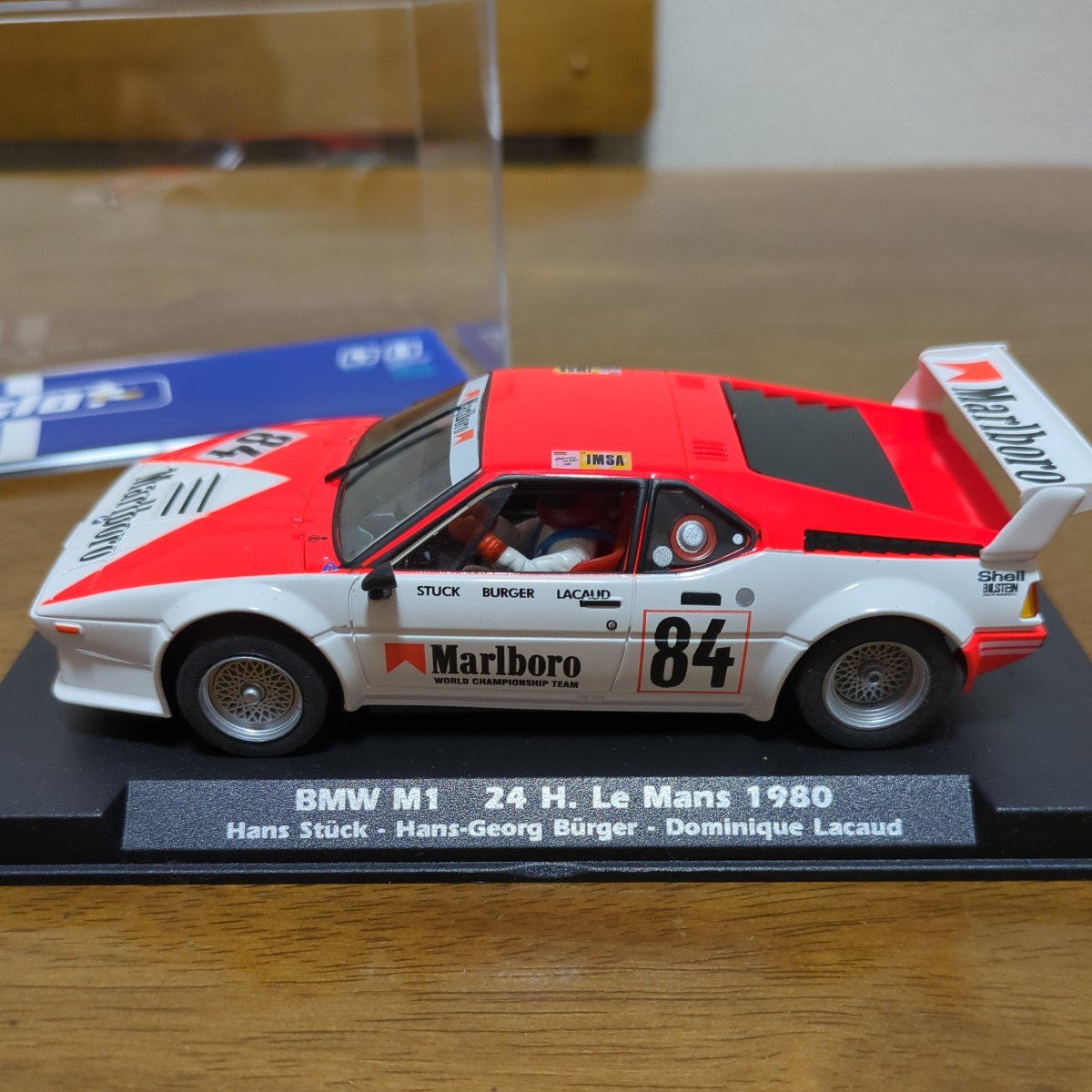 1/32 FLY「'80 BMW M1 24h Le Mans #84 マルボロカラー マルボロロゴ入り」 フライ スロットカー BMWの画像2