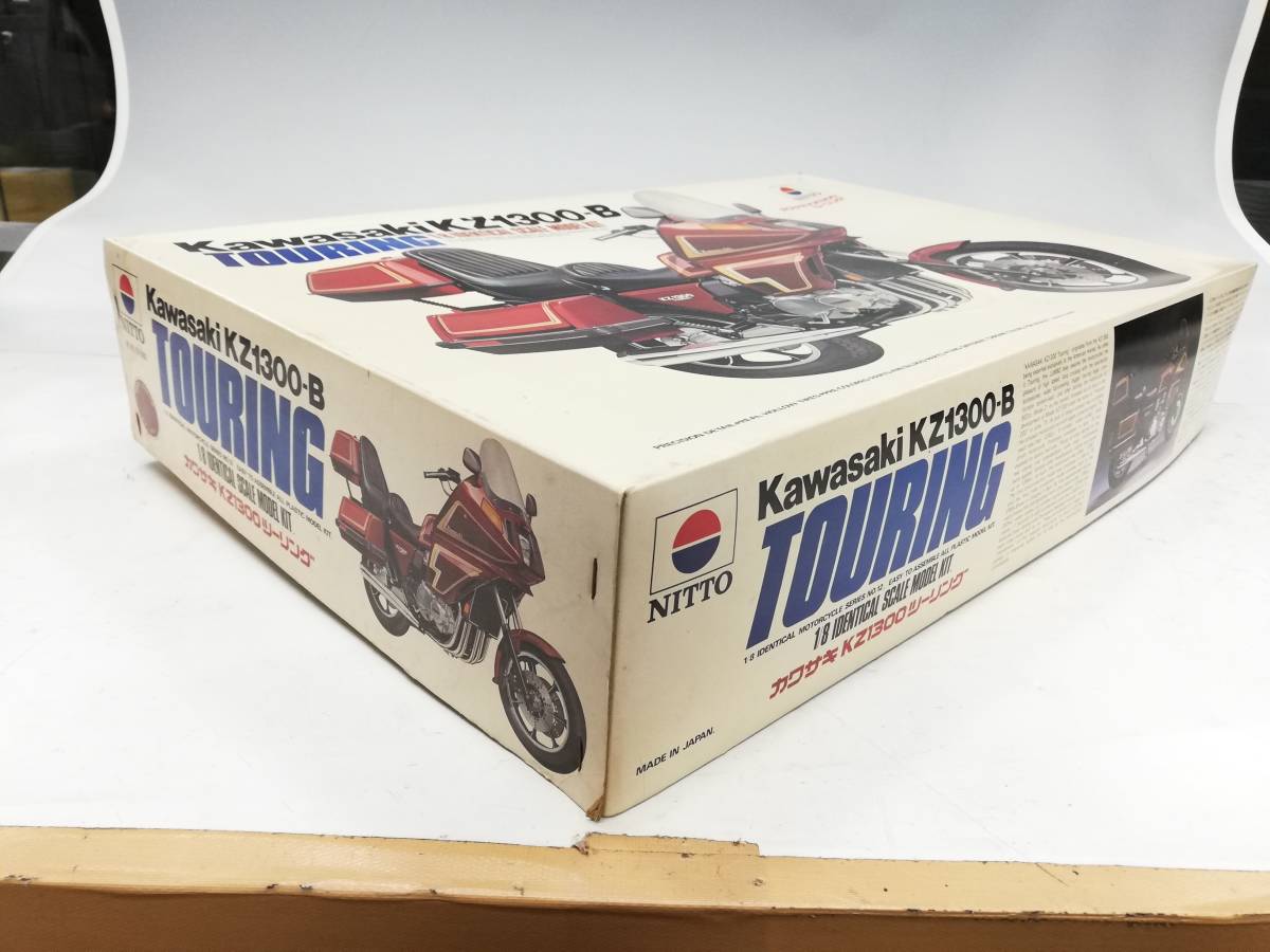 O10-64【未使用/未組立品】NITTO/日東科学　プラモデル　1/8　Kawasaki KZ-1300B TOURING/カワサキKZ-1300ツーリング_画像5