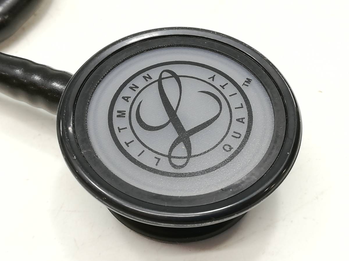 L11-3　3M　聴診器　Littmann STETHOSCOPE/リットマンステソスコープ　ClassicⅡSE/クラシック2　Black Edition/2218BE【中古品】_画像5