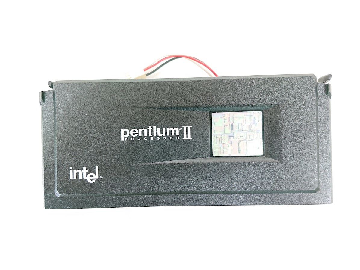 intel Pentium II MMX SL2U6 SL28R 2セット まとめて 現状品 【管理B0】_画像2