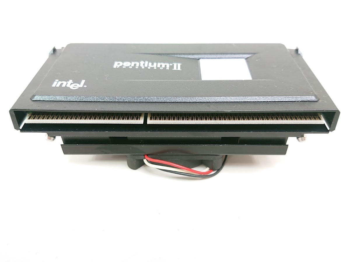 intel Pentium II MMX SL2U6 SL28R 2セット まとめて 現状品 【管理B0】_画像3