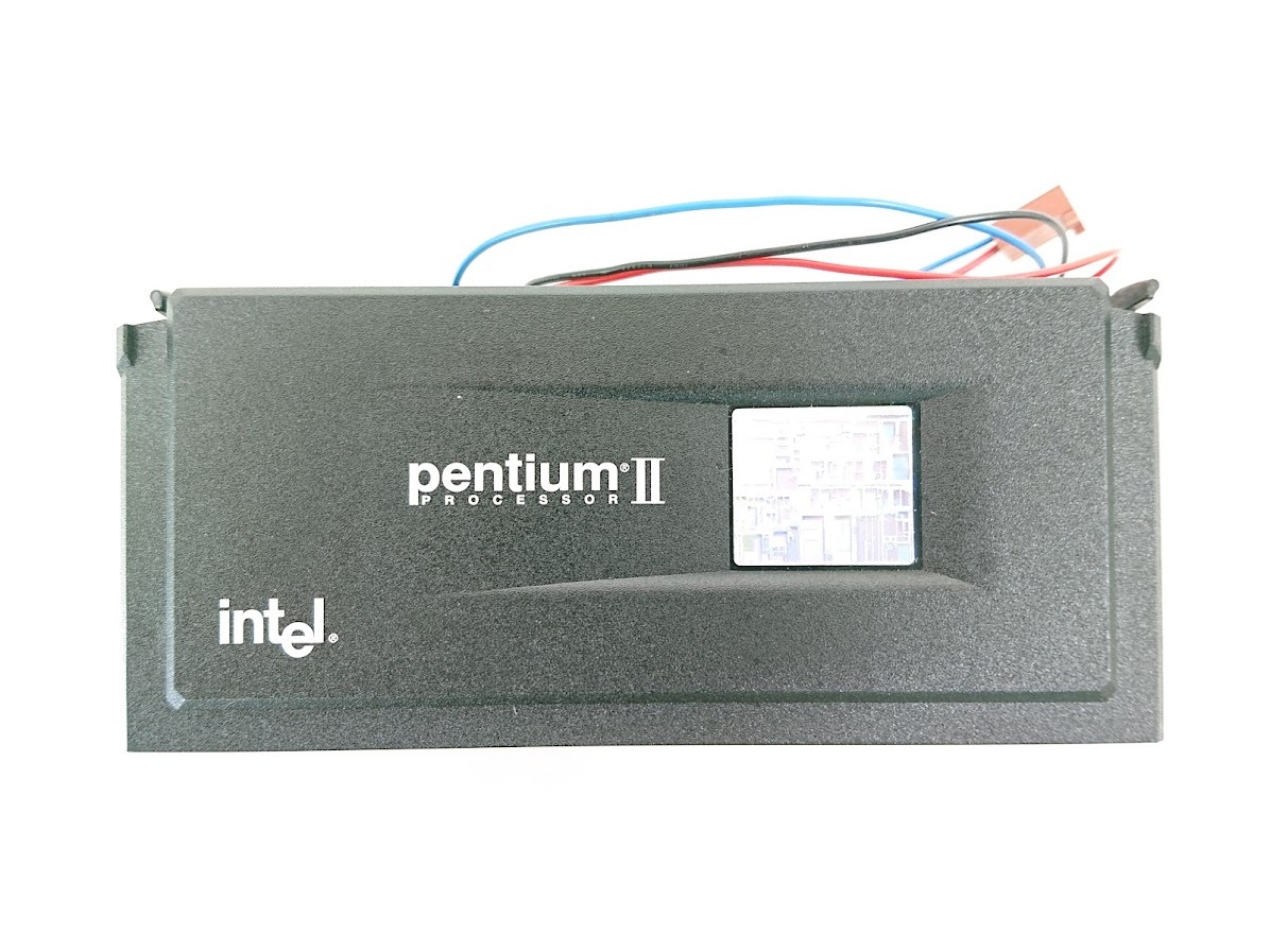 intel Pentium II MMX SL2U6 SL28R 2セット まとめて 現状品 【管理B0】_画像6