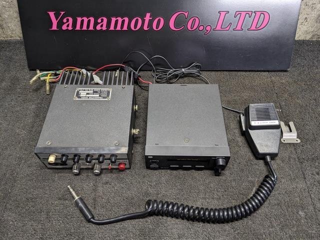 【最安値挑戦】 【Ｃ】大阪サイレン製　電子サイレンアンプ　型式　TSK-502 50W　カセットテーププレイヤー　OS-21L2 12V アンプ