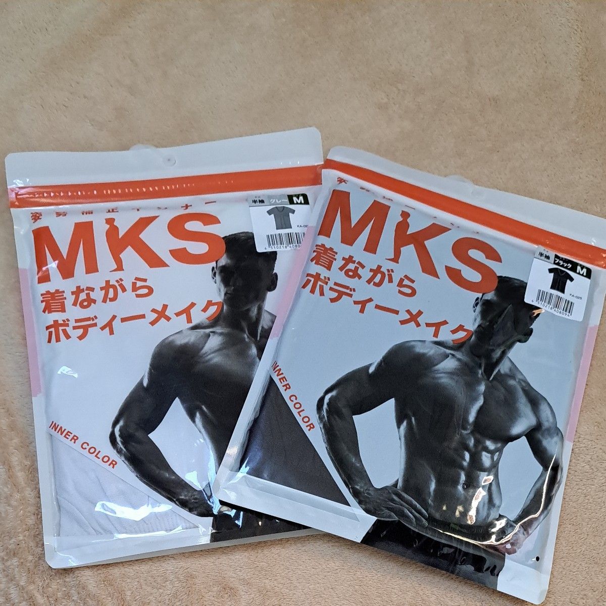 MKS 姿勢補正インナー 2枚 Mサイズ メンズ