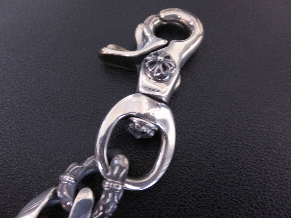 アージェントグリーム クラシック シルバーキーチェーン AGK-004:ArgentGleam Classic Silver Keychain / RUDEGALLERY,walletchain,BIKERS_画像2