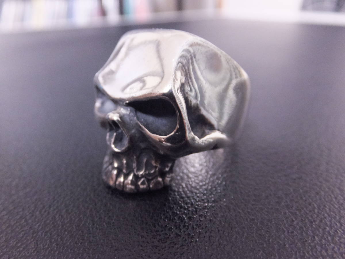 CRAZY PIG DESIGNS LEMORA RING #19: Crazy Pig дизайн смещение mola кольцо 19 номер / Skull кольцо agleamRUDE,... кольцо,HORROR,PUNK