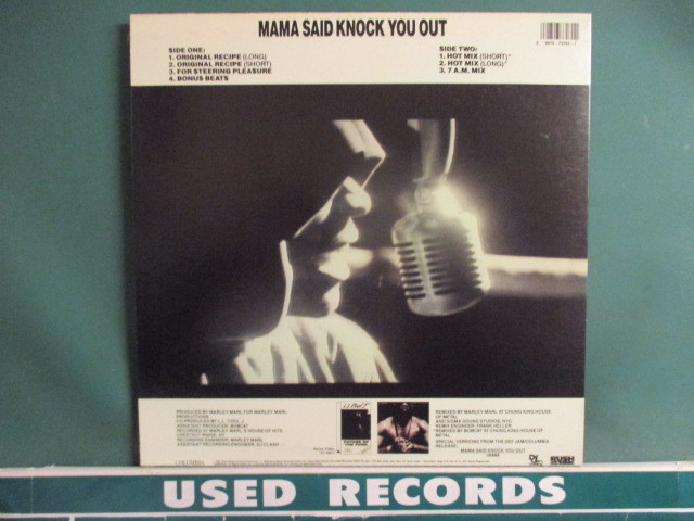 L.L. Cool J ： Mama Said Knock You Out 12'' (( LL Cool J LLCoolJ / 落札5点で送料当方負担の画像2