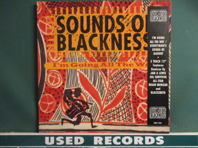 Sounds Of Blackness ： I'm Going All The Way 12'' c/w Everything Is Gonna Be Alright Remix (( Urban Gospel アーバン ゴスペル_画像1