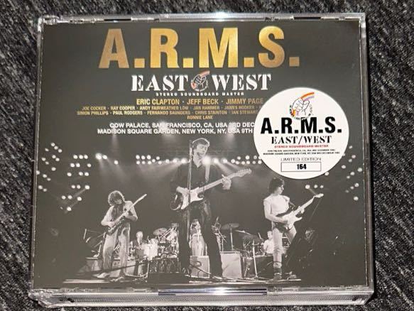 ERIC CLAPTON A.R.M.S. East West Stereo Soundboard Master _画像1