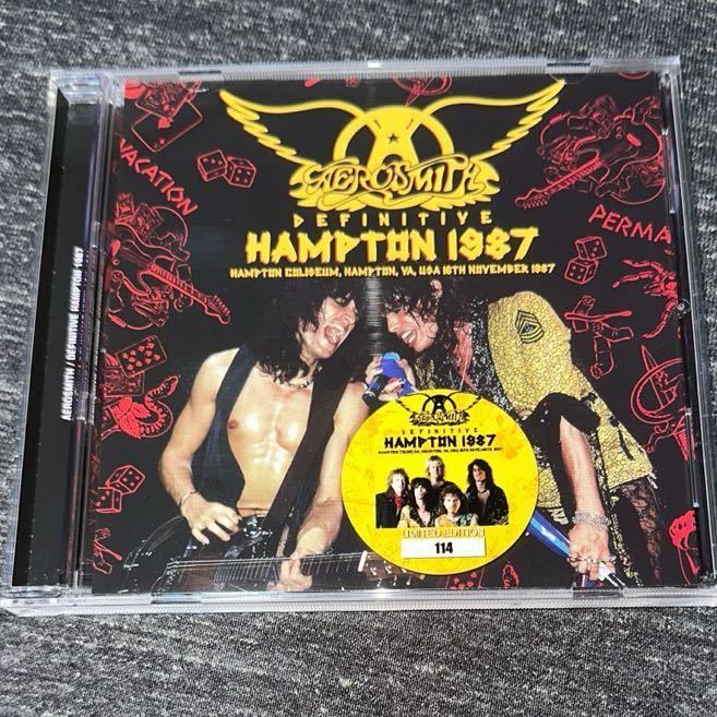 Aerosmith Definitive Hampton 1987 付属品あり_画像1